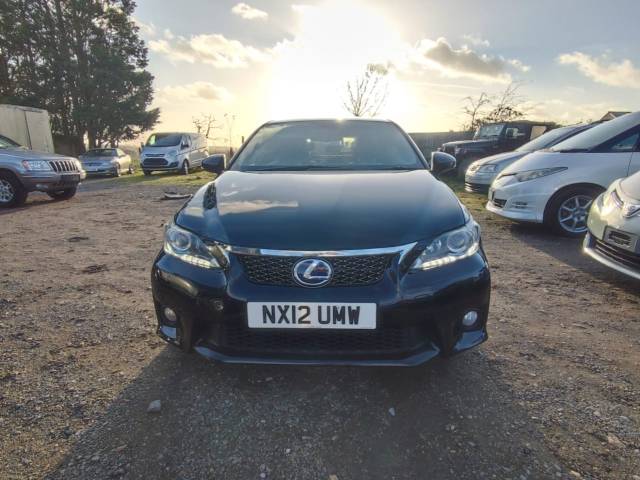 Lexus CT 200h 1.8 F-Sport 5dr CVT Auto Hatchback Hybrid Black