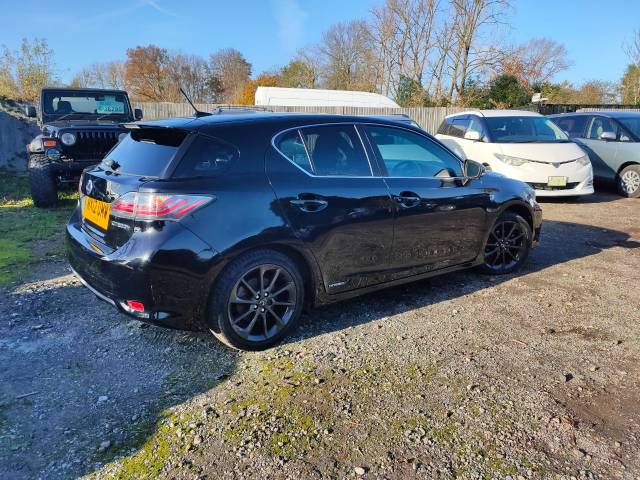 2012 Lexus CT 200h 1.8 F-Sport 5dr CVT Auto