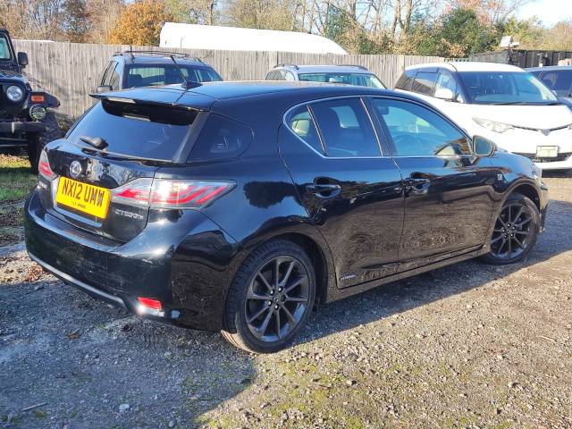 2012 Lexus CT 200h 1.8 F-Sport 5dr CVT Auto